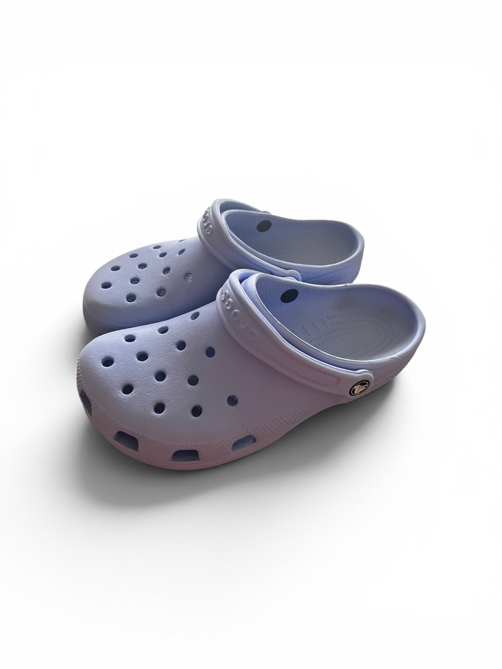 Pastel Purple Crocs Classic Clogs | Unisex M8 W10 | Light Lavender